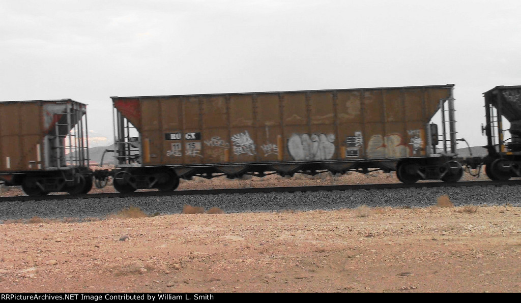 EB Unit Empty Hooper Frt at Erie NV -120